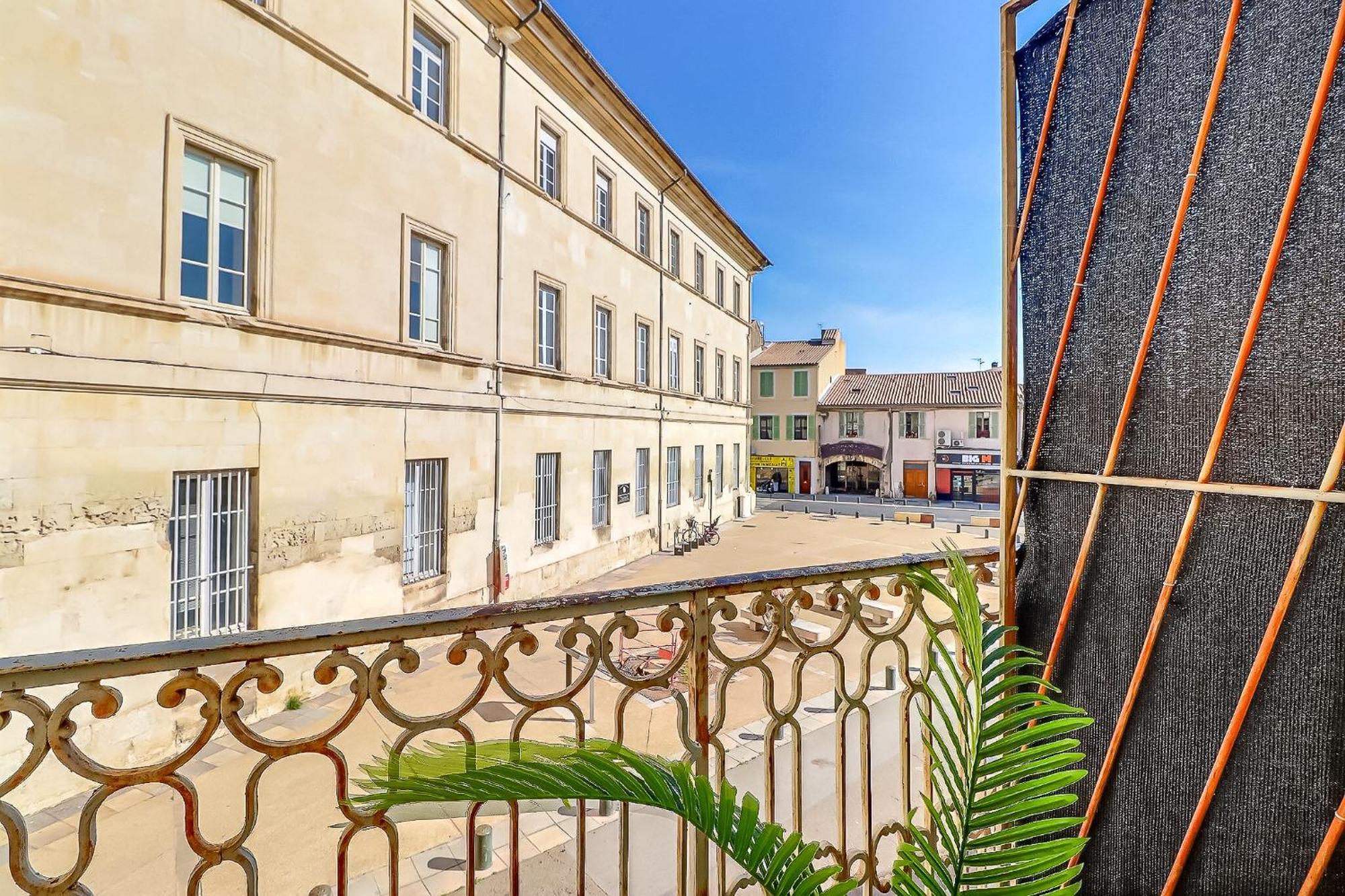 Appartement Blue De Nimes - Central - Balcon Extérieur photo